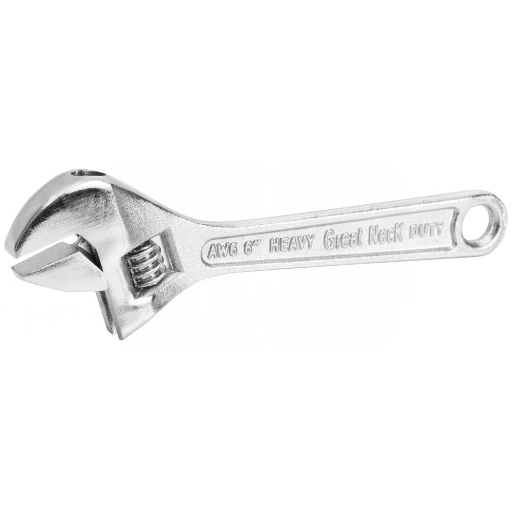 GreatNeck AW6C 6" Adjustable Wrench GreatNeck AW6C 6" Adjustable Wrench