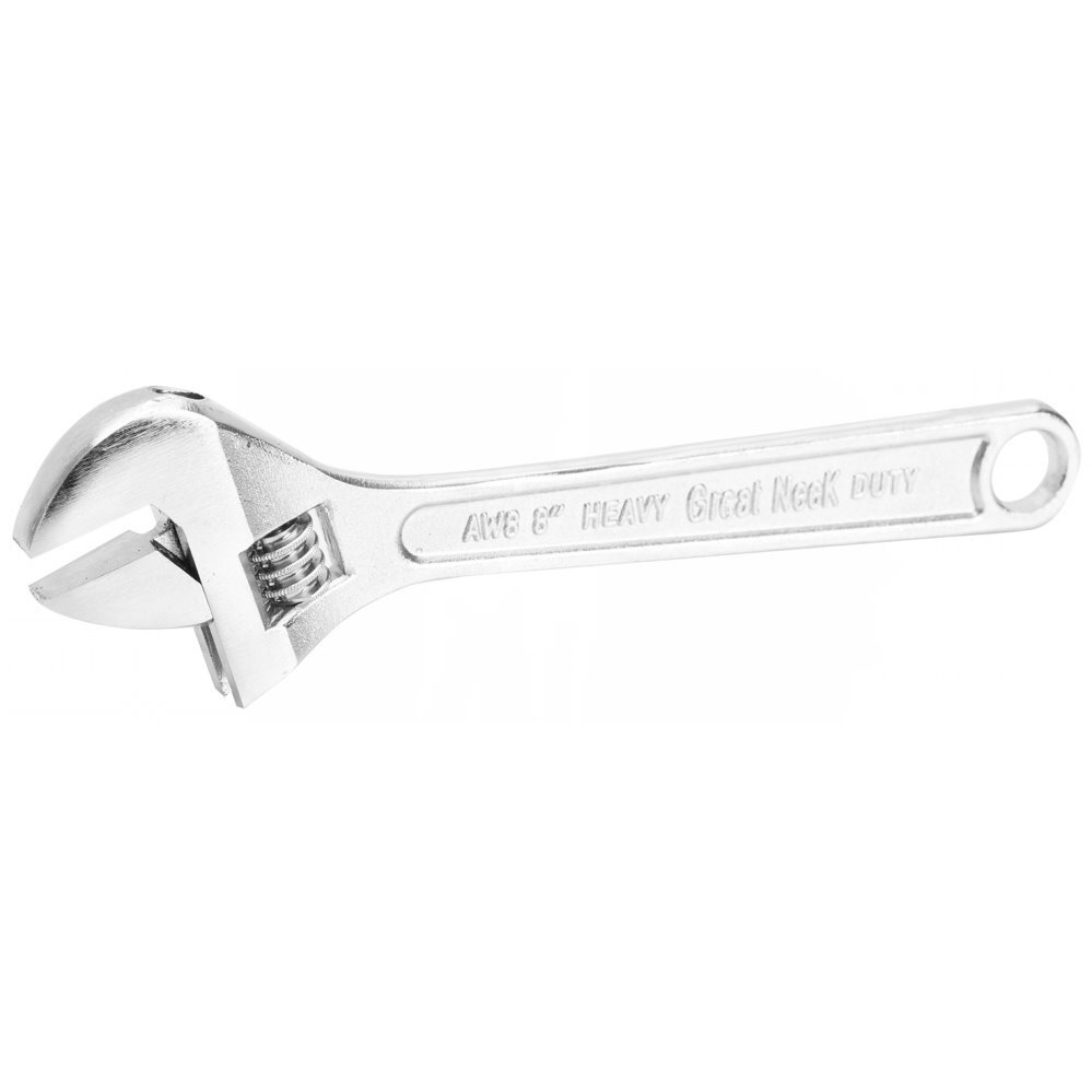 GreatNeck AW8C 8" Adjustable Wrench GreatNeck AW8C 8" Adjustable Wrench