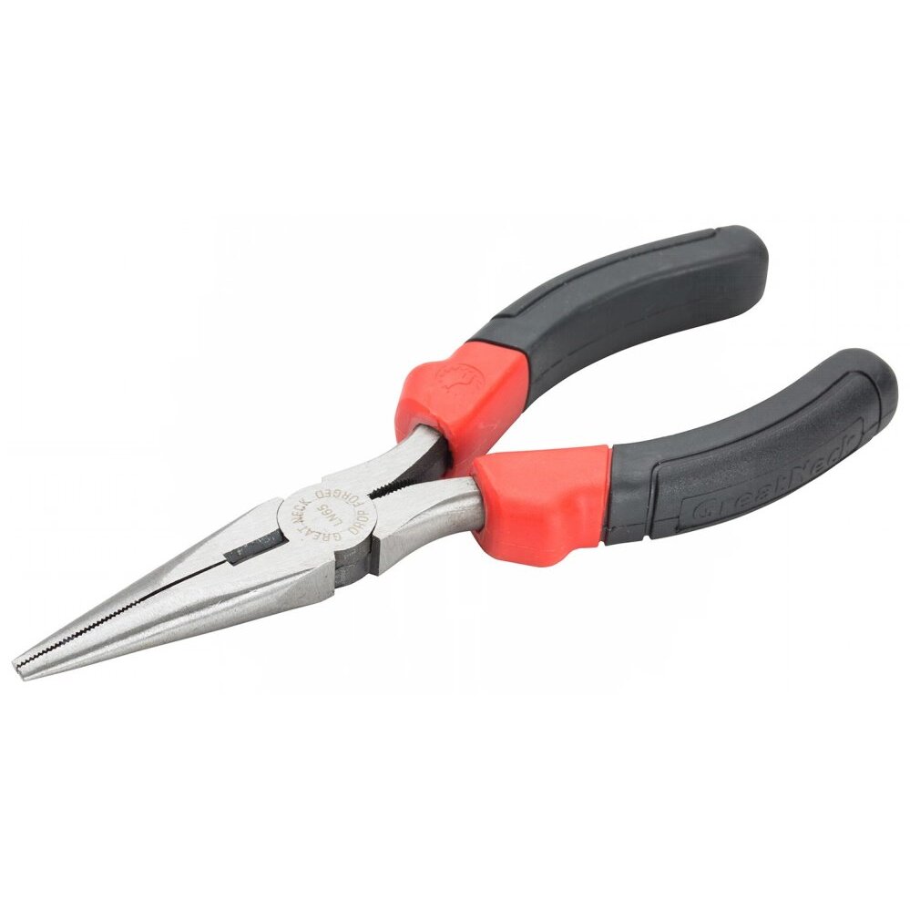 GreatNeck LN65C  6-1/2" Long Nose Pliers with Wire Cutter