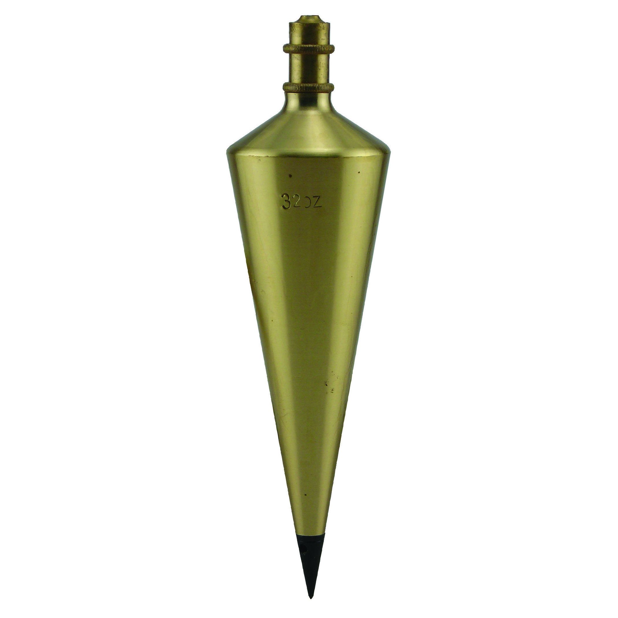 General Tools 800-32 32 Oz. Brass Plumb Bob (42639) General Tools 800-32 32 Oz. Brass Plumb Bob (42639)