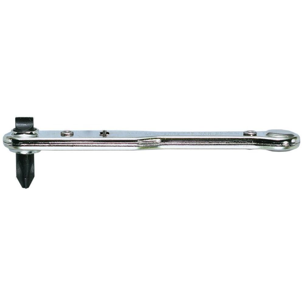 General Tools 807SX Ratcheting Offset Screwdriver with Slotted and Crosspoint Blades (42667) General Tools 807SX Ratcheting Offset Screwdriver with Slotted and Crosspoint Blades (42667)
