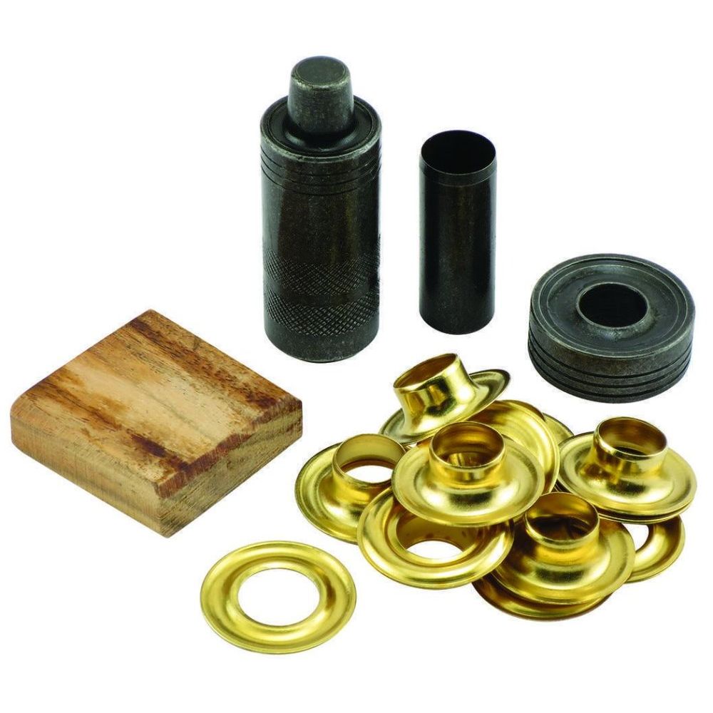 General Tools 71264 1/2" Brass Grommet Kit (22343) General Tools 71264 1/2" Brass Grommet Kit (22343)