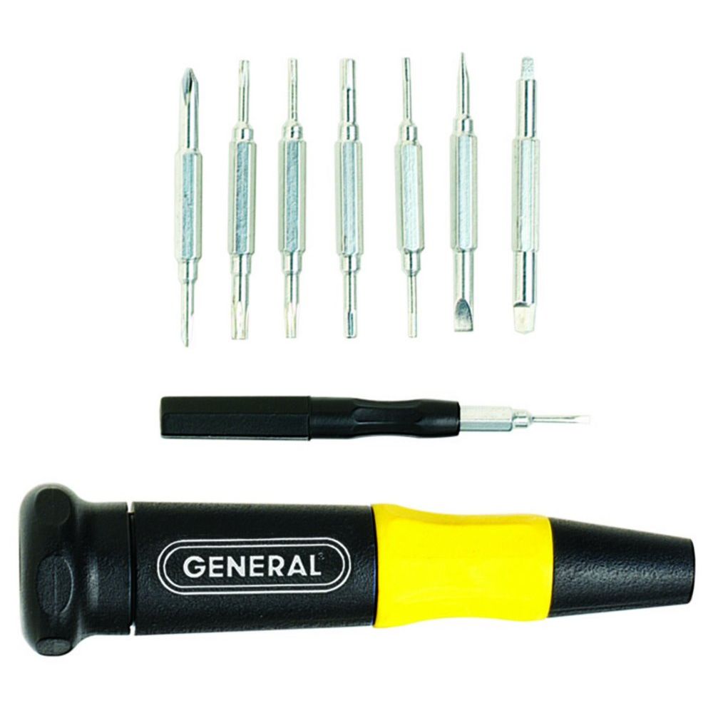 General Tools 751016 16-In-1 Screwdriver (75106) General Tools 751016 16-In-1 Screwdriver (75106)