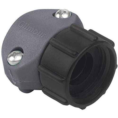 Gilmour 801004-1002  5/8" to 3/4" Hose Repair Female Connector / Coupler End - Nylon (01F)
