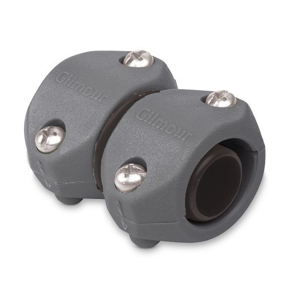 Gilmour 801024-1002  5/8" to 3/4" Hose Repair Mender / Union - Nylon (01HM)