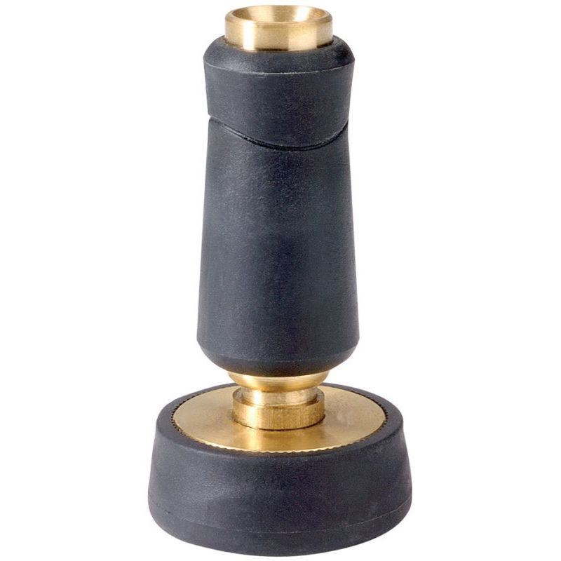 Gilmour 805292-1001  Mid Size Solid Brass Water Spray Twist Nozzle with Comfort Grip (529)