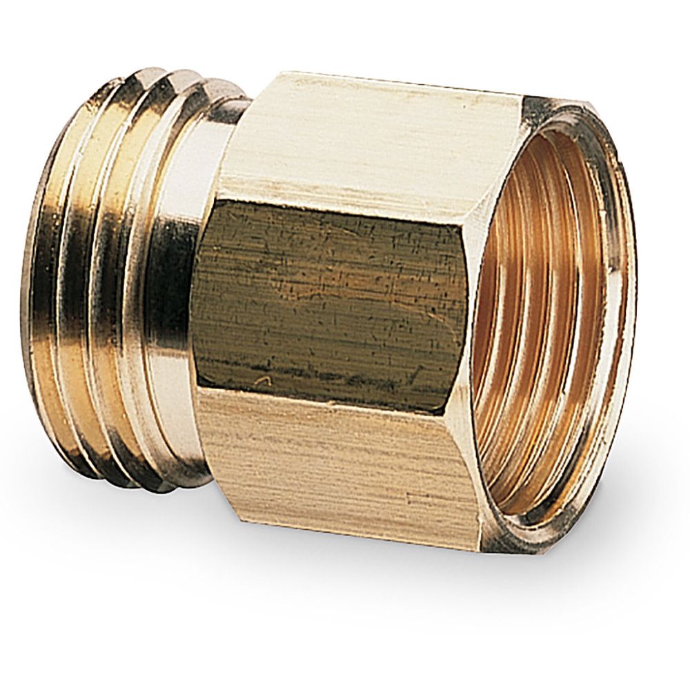 Gilmour 807704-1002  Heavy Duty Male (M) Female (F) Connector 3/4 in. NH (M) x 3/4 in. NPT (F)