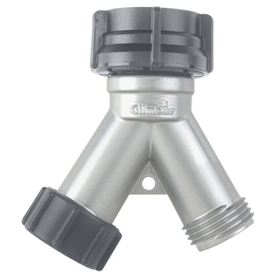 Gilmour 808004-1001  Medium Duty Dual Connector "Y" Metal