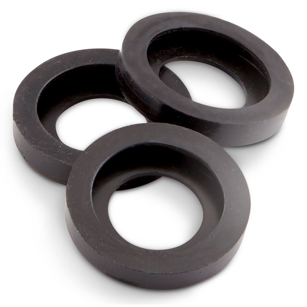 Gilmour 809104-1001  Durable Rubber Quick Connector Seals for Brass 3 Seals per Package