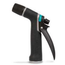 Gilmour 813702-1001  Medium Duty Rear Control Mist-to-Stream Nozzle - Onyx