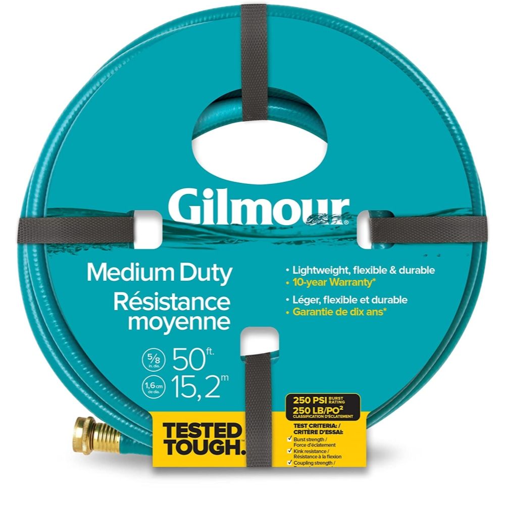 Gilmour 816501-1014  5/8" x 50' Medium Duty Hose