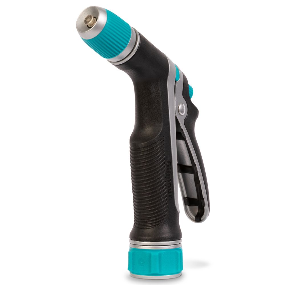 Gilmour 825202-1001  Heavy Duty Rear Control Pre-set Watering Nozzle with Swivel Connect