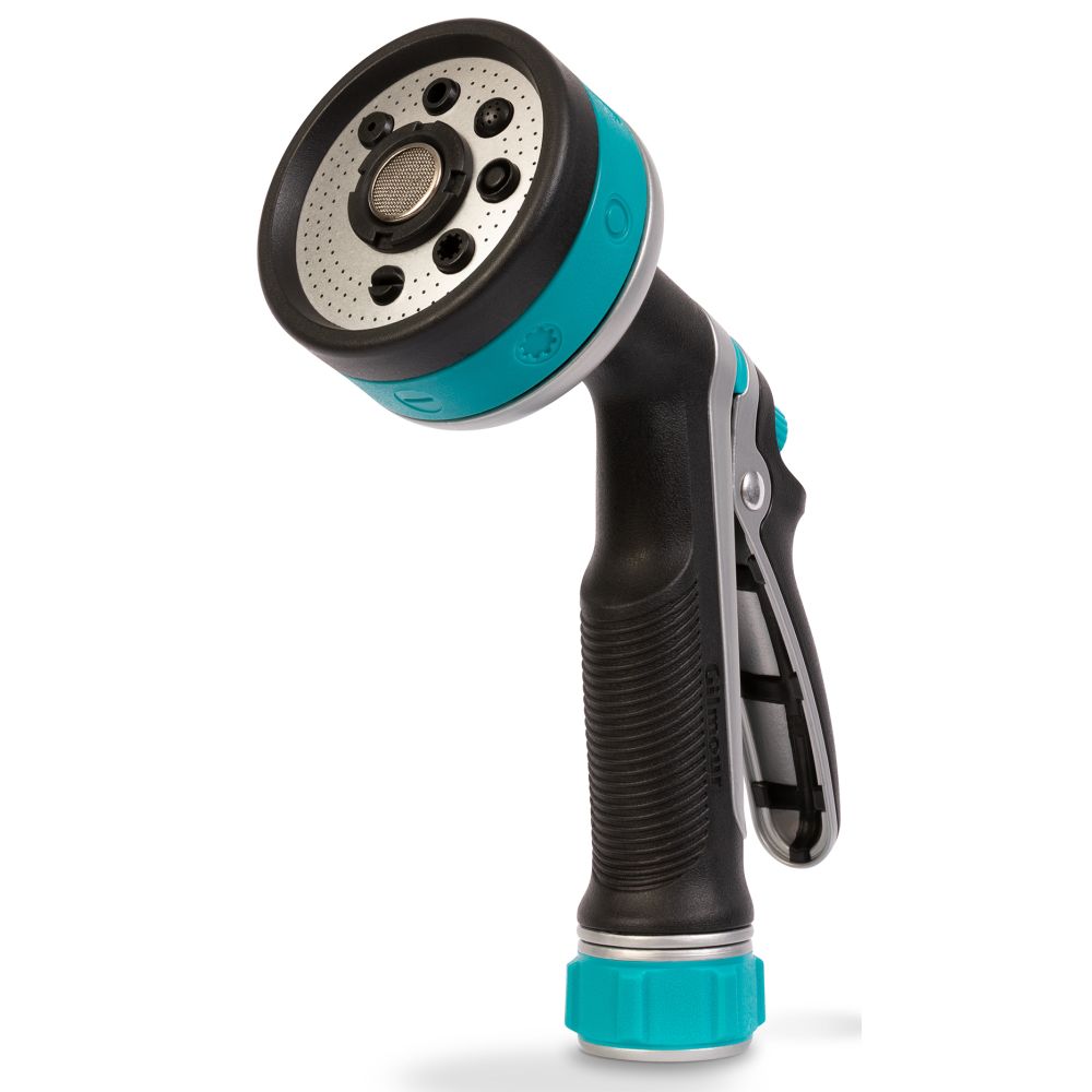 Gilmour 825302-1001  Heavy Duty Rear Control Pre-set Watering Nozzle with Swivel Connect
