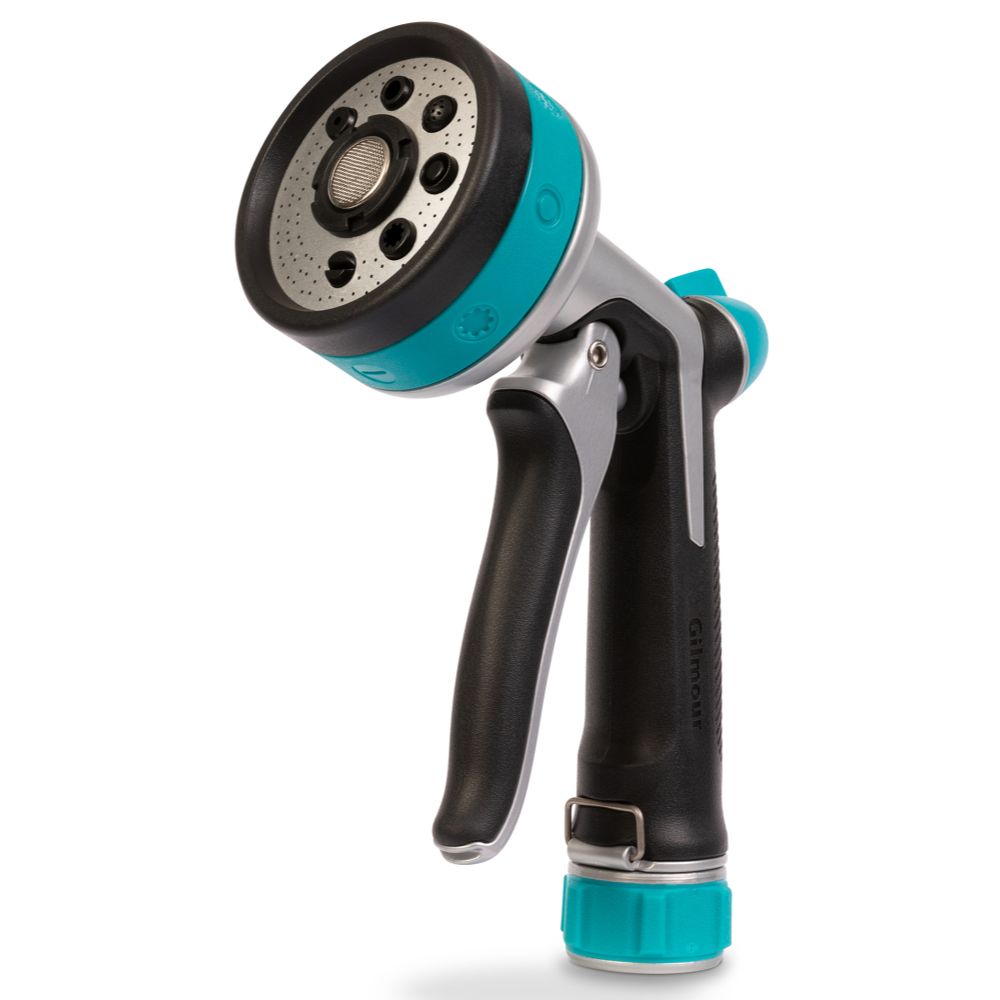 Gilmour 825702-1001 Heavy Duty Front Control Pre-set Watering Nozzle with Swivel Connect Gilmour 825702-1001 Heavy Duty Front Control Pre-set Watering Nozzle with Swivel Connect