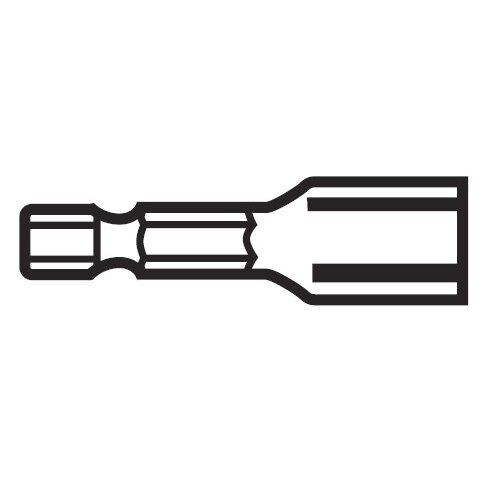 Lutz 23032  1/4" Magnetic Nut Setters - 50 per Jar