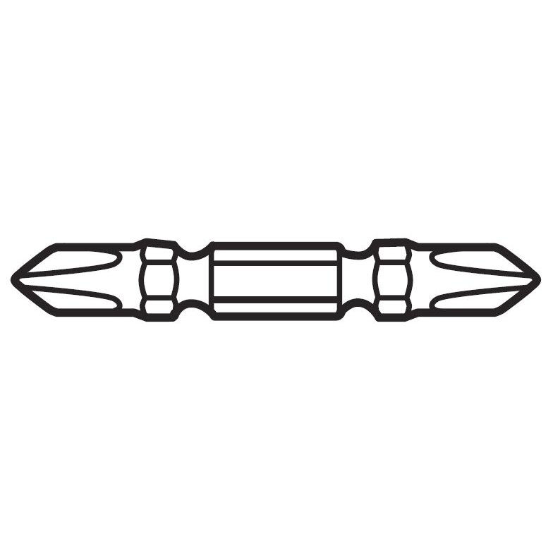 Lutz 23036 #2 Phillips x #2 Phillips 2" Double Ended Bits - 75 per Jar Lutz 23036 #2 Phillips x #2 Phillips 2" Double Ended Bits - 75 per Jar