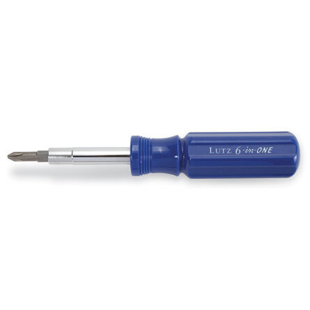 Lutz 26010  6-in-One Screwdriver - Blue