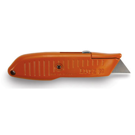 Lutz 30182  #82 Safety Nose Retractable Blade Utility Knife - Orange (82-OR)