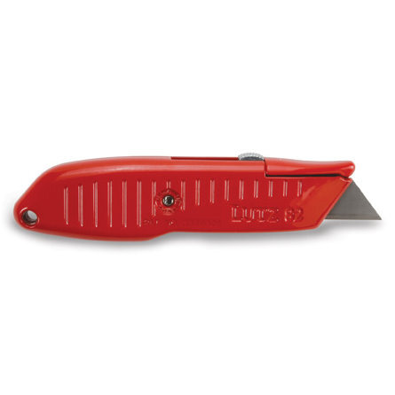 Lutz 30582  #82 Safety Nose Retractable Blade Utility Knife - Red (82-RD)
