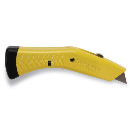 Lutz 35701  #357 Yellow Quick Change Heavy Duty Utility Knife and Plastic Holster (357-YL)
