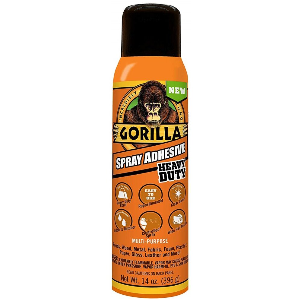 Gorilla Glue 63015-02  Gorilla Heavy Duty Spray Adhesive - 14 oz