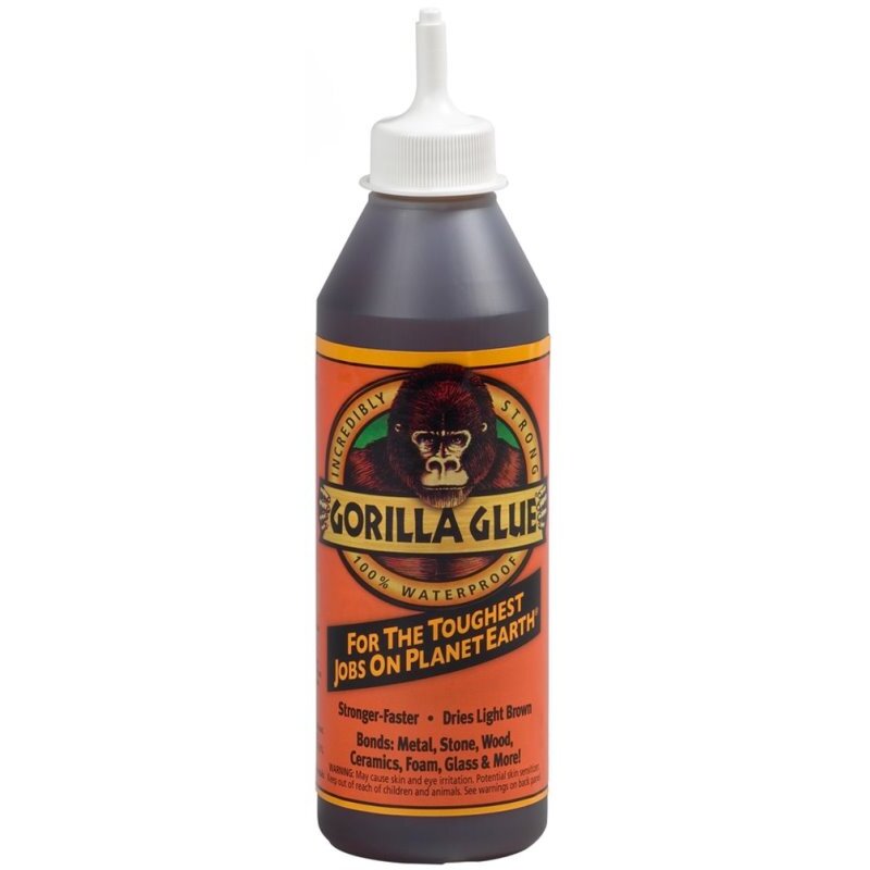 Gorilla Glue 50018  Multi-Purpose Waterproof Gorilla Glue Adhesive 18-oz Bottle