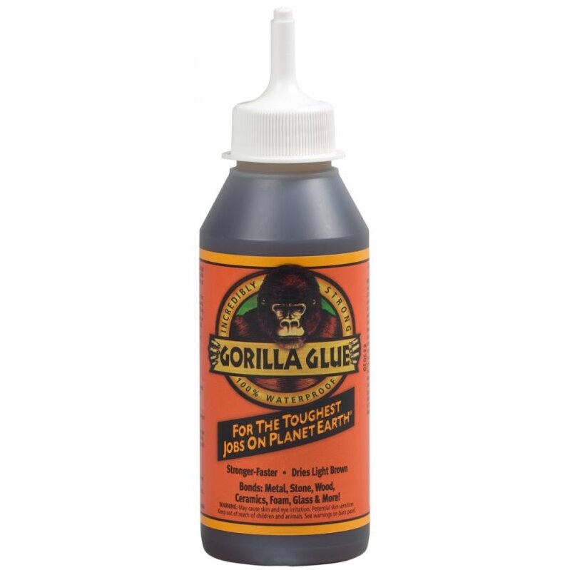Gorilla Glue 50008  Multi-Purpose Waterproof Gorilla Glue Adhesive 8-oz Bottle