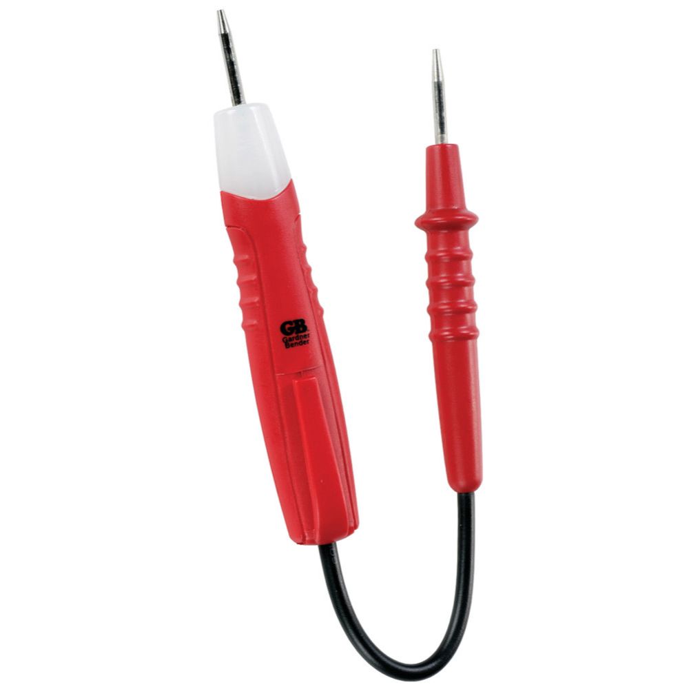 GB Gardner Bender GET-3100 Twin Probe Circuit Tester tests AC/DC Voltage from 80-250 V GB Gardner Bender GET-3100 Twin Probe Circuit Tester tests AC/DC Voltage from 80-250 V