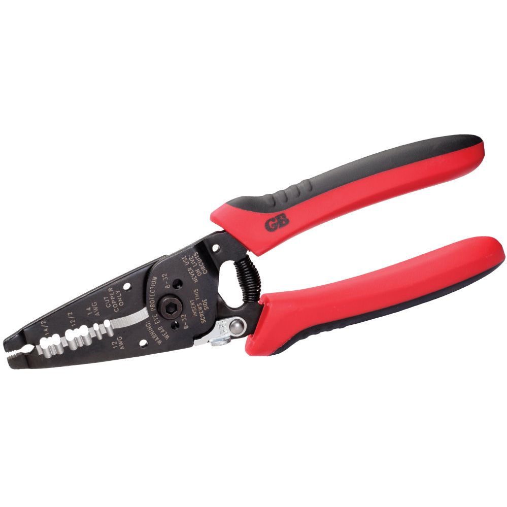GB Gardner Bender GRX-3224 Dual NM Cable Stripper/Cutter for 12/2 and 14/2 GB Gardner Bender GRX-3224 Dual NM Cable Stripper/Cutter for 12/2 and 14/2