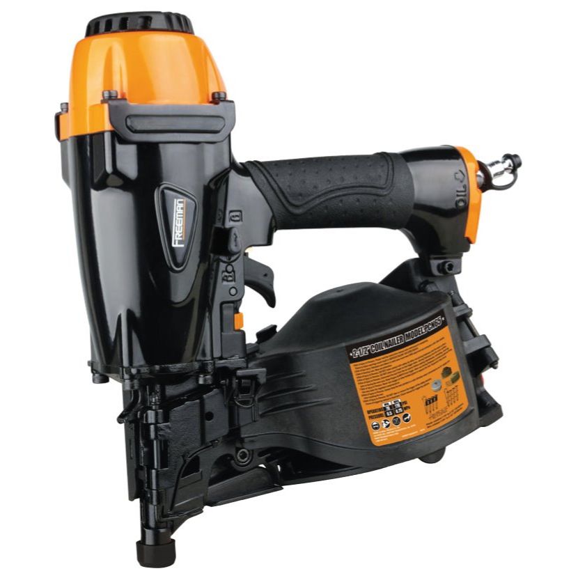 Freeman PCN65  1-1/4" to 2-1/2" Pneumatic 15° Coil Siding Nailer