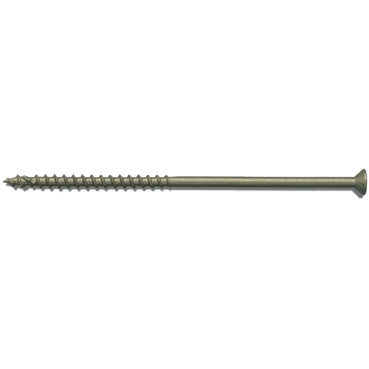 Fastap Plus 500PH-6PK  #10 x 5" Exterior Self Drilling Wood Screws with DuracoatXT - Phillips Drive Head 6 per Package