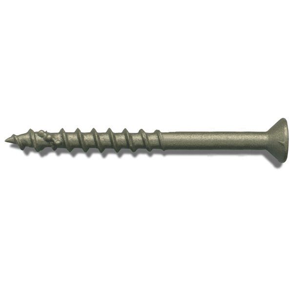Fastap Plus DAC225  #9 x 2-1/4" Exterior Self Drilling Wood Screws with DuracoatXT - Phillips Drive Head 100 per Package