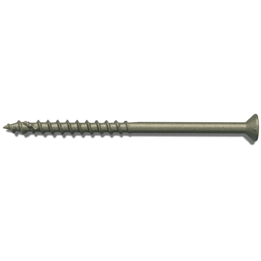 Fastap DOC314 Duracoat #10 X 3-1/4" Wood Screw Phillips 100 Per Package
