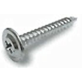Fastap FTP125RWH  #8 x 1-1/4" Round Washer Head Self Drilling Sheet Metal Screws - Phillips Drive Head 25 per Package
