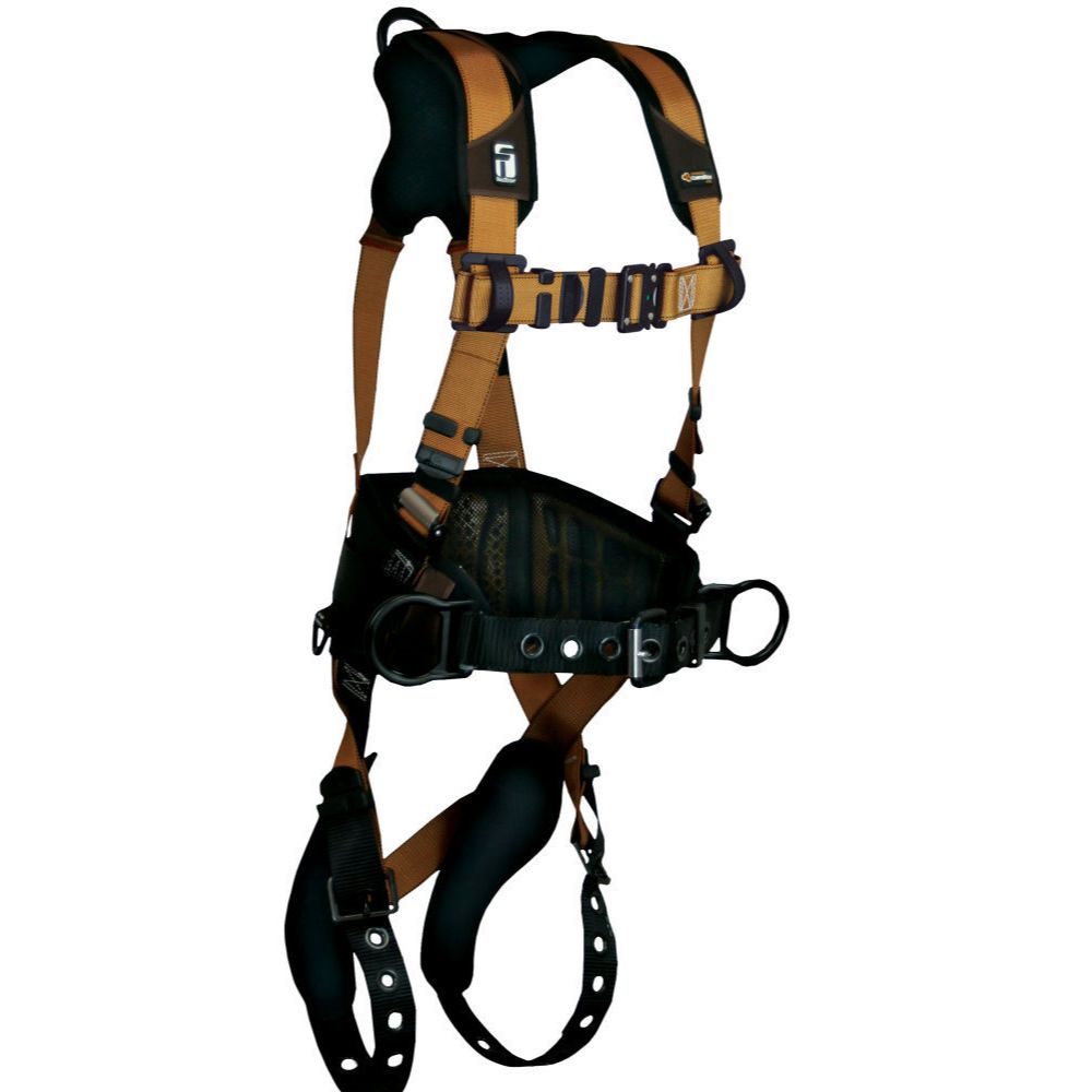 FallTech 7081BM  Advanced ComforTech Gel Construction Belted Harness - Medium