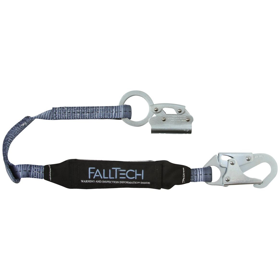 FallTech 8353  3' Rope Grab Shock Absorb Lanyard Set