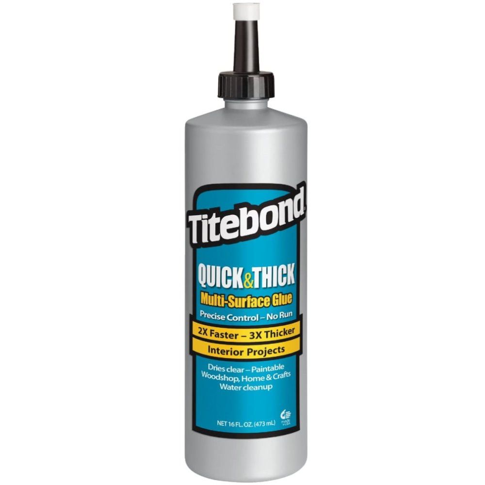 Titebond 2404  Quick & Thick Multi-Surface Glue - 16-oz bottle