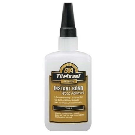 Franklin 6202  Titebond Instant Bond Thin Wood Adhesive - 4-oz Bottle