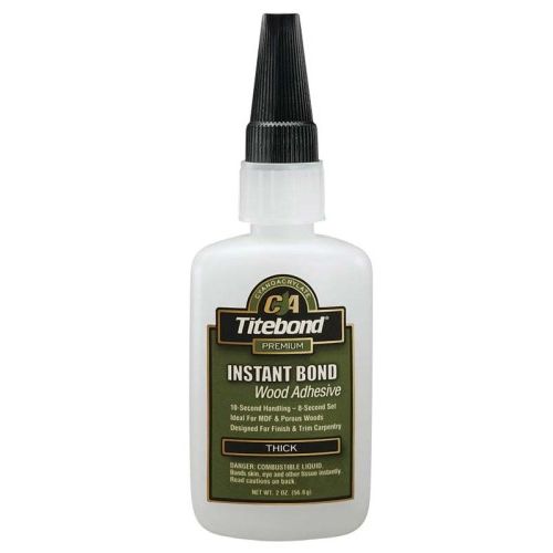 Franklin 6221  Titebond Instant Bond Thick Wood Adhesive - 2-oz Bottle