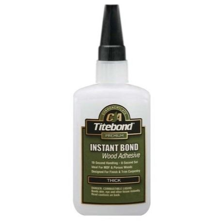 Titebond 6222  Instant Bond Thick Wood Adhesive - 4-oz Bottle