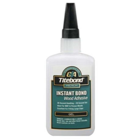 Franklin 6232  Titebond Instant Bond Gel Wood Adhesive - 4-oz Bottle