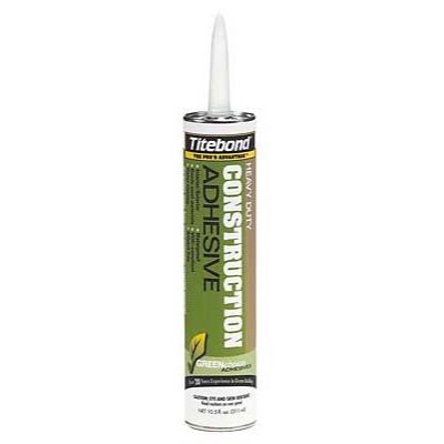 Franklin 7471  Titebond GREENchoice Solvent Free Heavy Duty Construction Adhesive - 10.5-oz Cartridge
