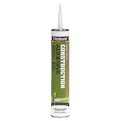 Franklin 7472  Titebond GREENchoice Solvent Free Heavy Duty Construction Adhesive - 29-oz Cartridge