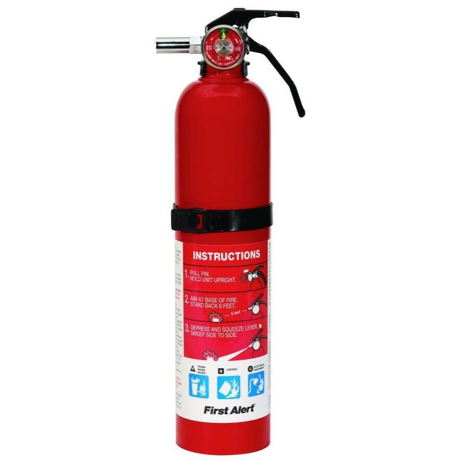 First Alert HOME1  1-A:10-B:C Rechargeable 2-1/2-lb Home Fire Extinguisher