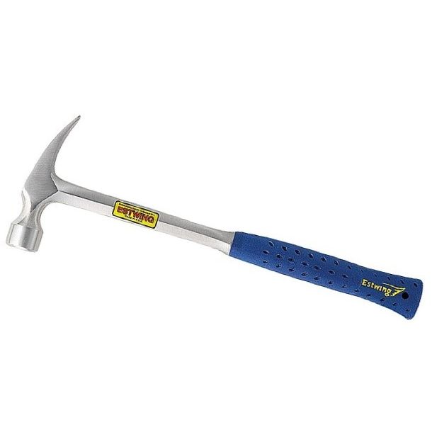 Estwing E3-22SM 22oz Nylon-Vinyl Grip Framing Hammer Milled Face 16" Length Estwing E3-22SM 22oz Nylon-Vinyl Grip Framing Hammer Milled Face 16" Length