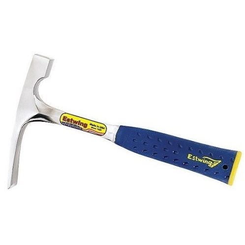 Estwing E3-24BLC 24oz Bricklayer / Mason's Hammer Smooth Face 11" Length Bricklayer Grip Estwing E3-24BLC 24oz Bricklayer / Mason's Hammer Smooth Face 11" Length Bricklayer Grip