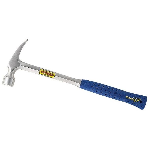 Estwing E3-28S  28oz Nylon-Vinyl Grip Framing Hammer Smooth Face 16" Length