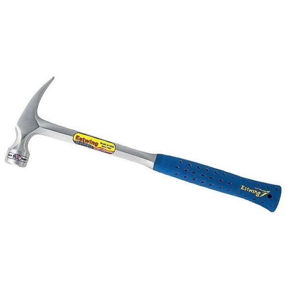 Estwing E3-30SM 30oz Nylon-Vinyl Grip Framing Hammer Milled Face 16" Length Estwing E3-30SM 30oz Nylon-Vinyl Grip Framing Hammer Milled Face 16" Length