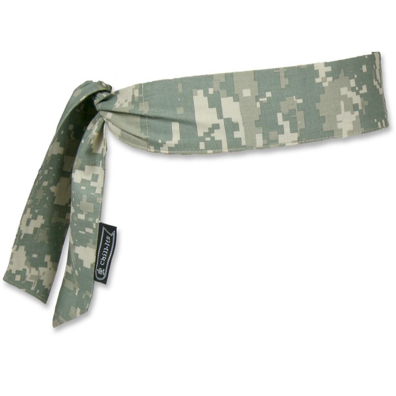 Chill-Its 6700  Evaporative Cooling Bandana - Tie Style - Camouflage Design (12304)