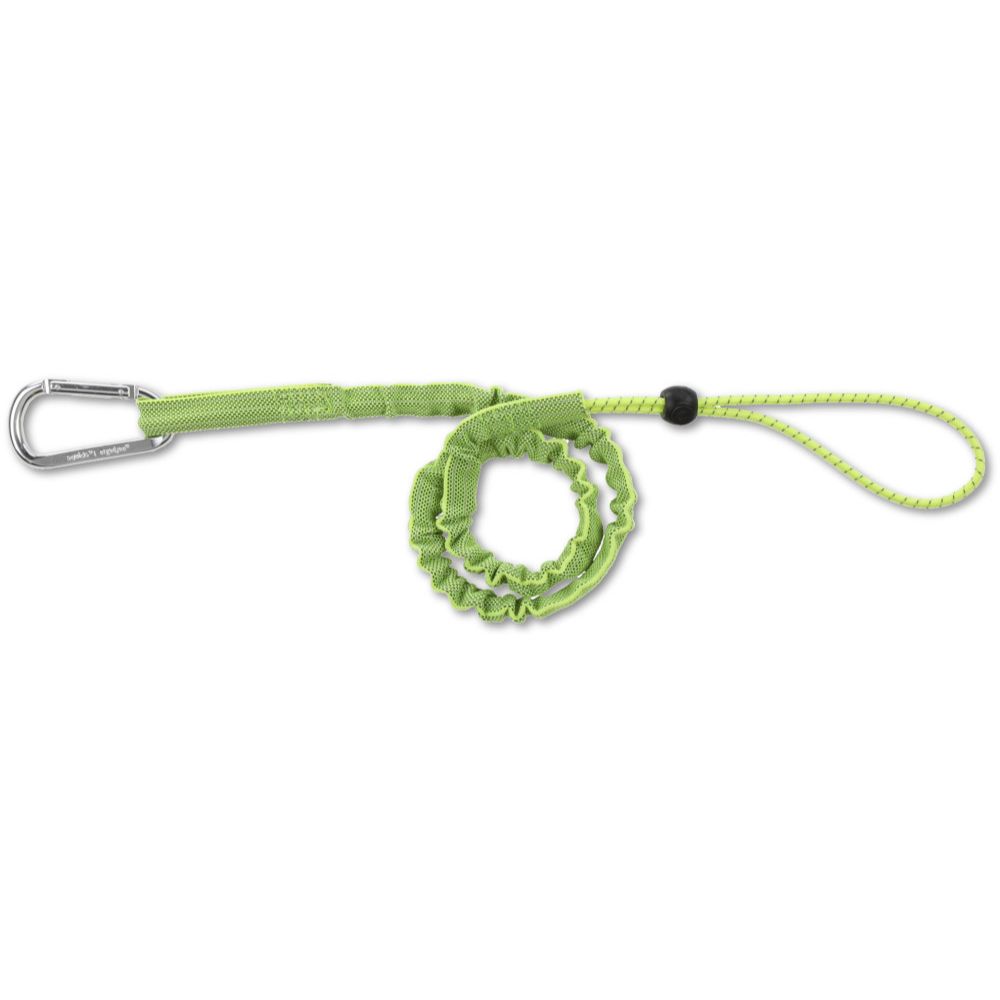 Squids 3100  Tool Lanyard - Single Carabiner - Lime (19003)